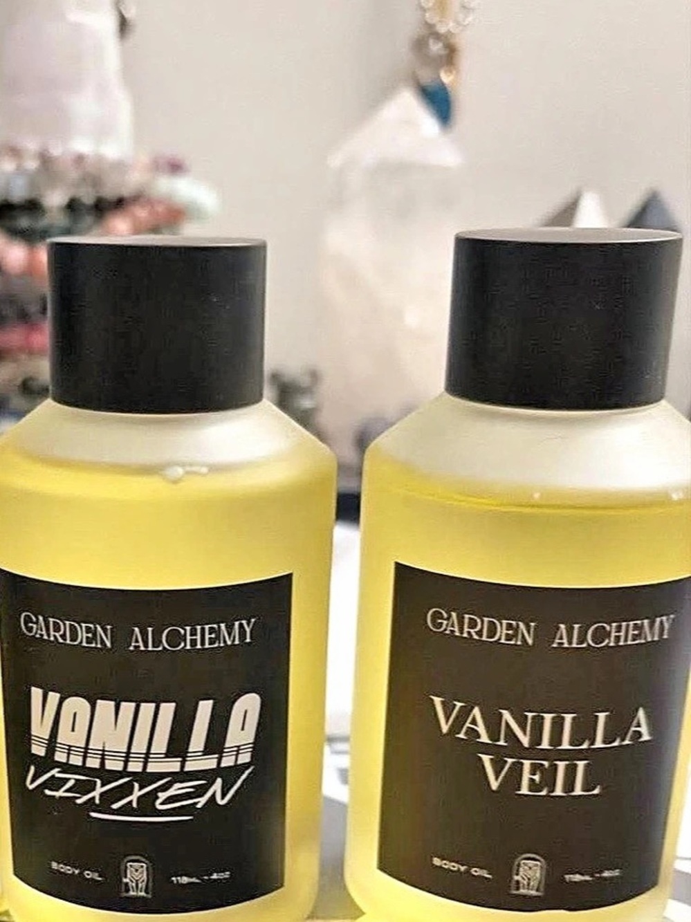 Garden Alchemy Vanilla Vixxen & Vanilla Veil Body Oils